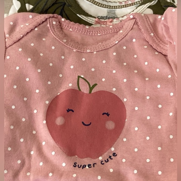 Baby Girl Carter's 5-Pack Pattern Bodysuits - Picture 2 of 8